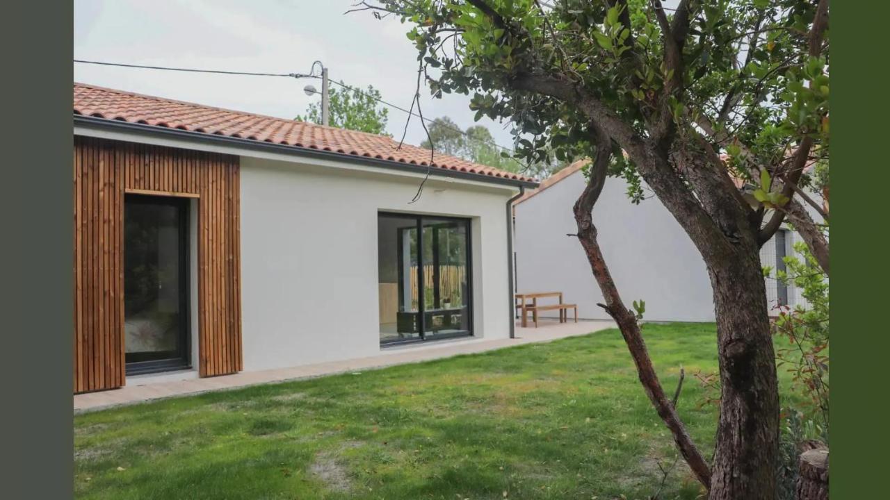 Charmante Maison Neuve Au Lac D'Hourtin Kültér fotó